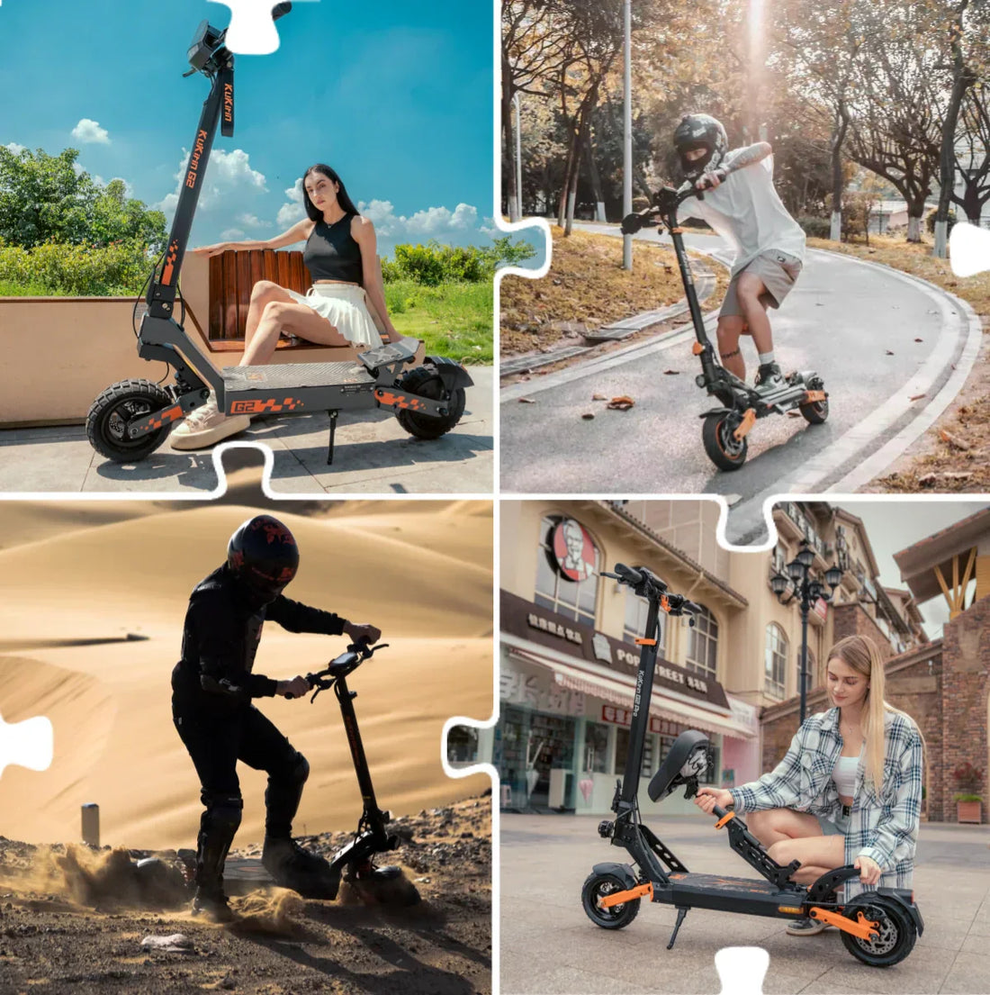 🛴 Which Rider Are You? Find Your Perfect KUKIRIN G2 Match——G2 /G2 Pro/G2 Master/G2 Max Complete Series Recommendation Guide