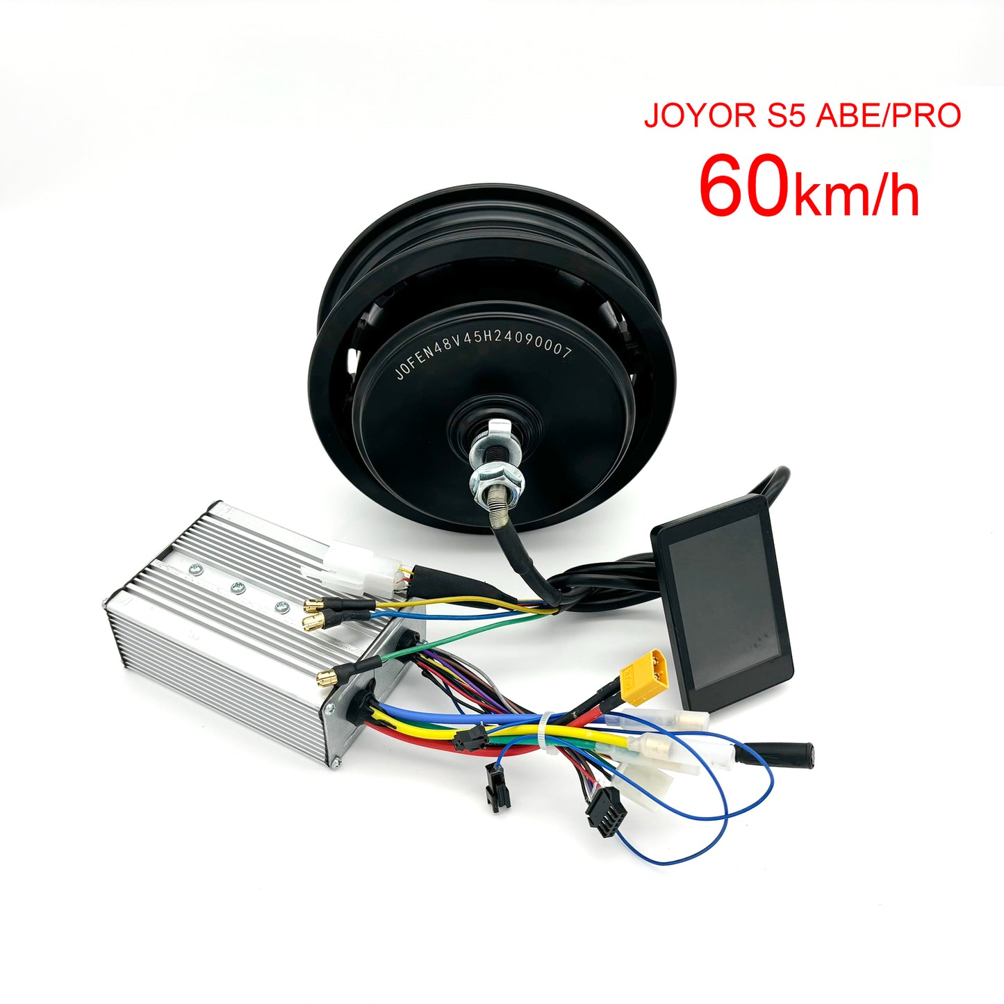 JOYOR S5 ABE / Pro speed limit lifting kit with 1000W motor to increase the speed of the electric scooter (Controller, Anzeige und Motor)(English))