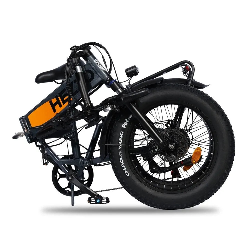 HEZZO T7 Folding Electric Bike 750W 48V Fat Tire E-bike