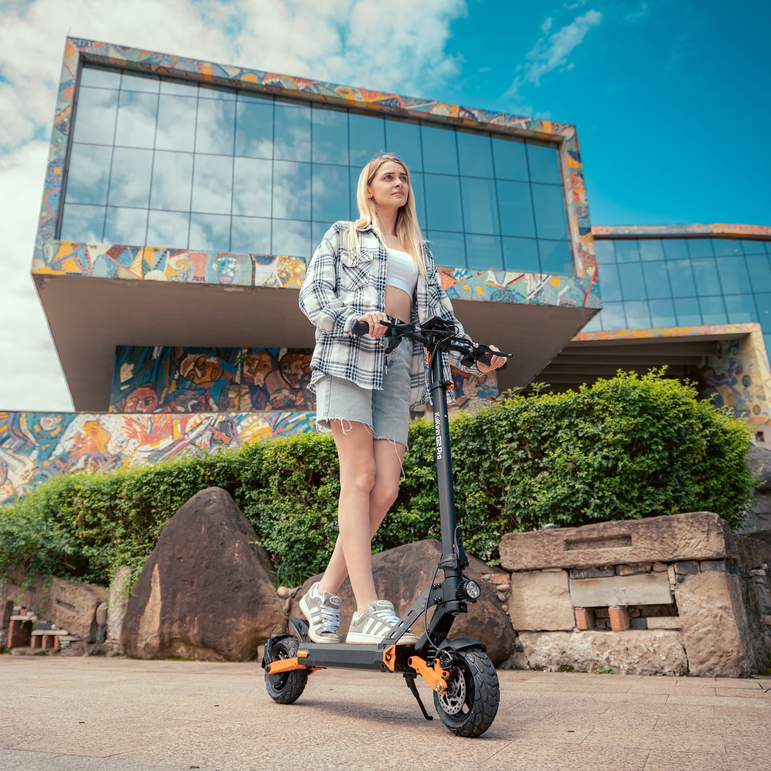 KuKirin G2 PRO Long Range E-Scooter with Seat