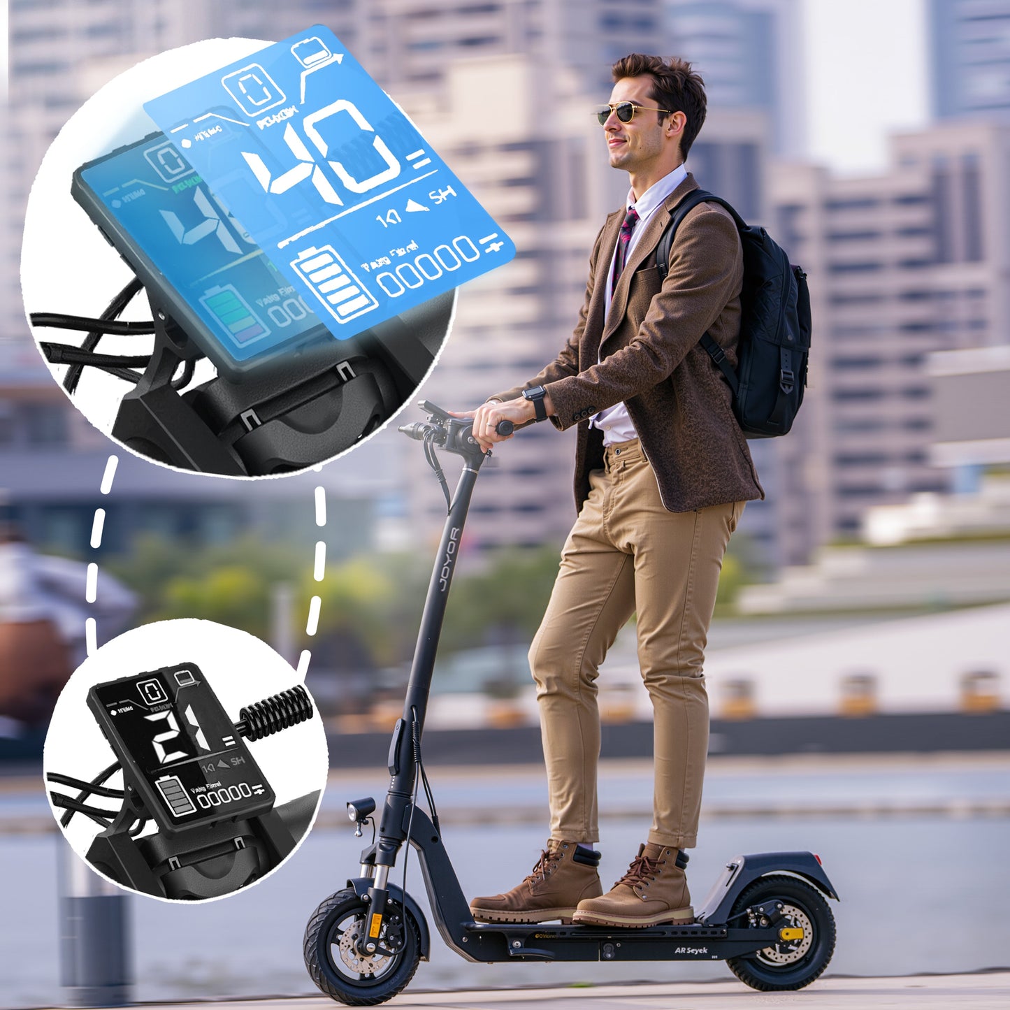 JOYOR C10-E Speed Unlock Kit – Controller, Display & Switch with NFC Unlock Function