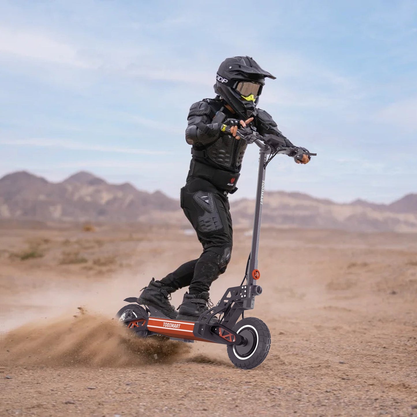 TODIMART S13 Dual Motor Off-Road Electric Scooter