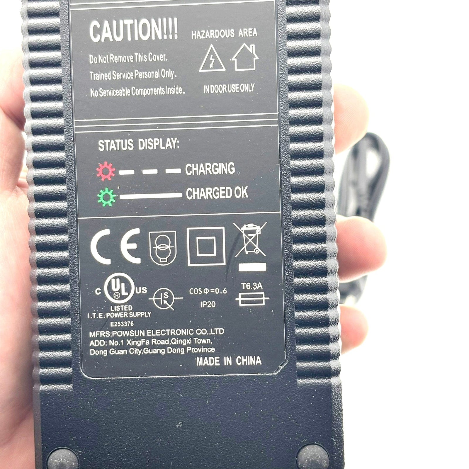 JOYOR S5-Z EU Standard Electric Scooter Charger 48V 2A - Image 3