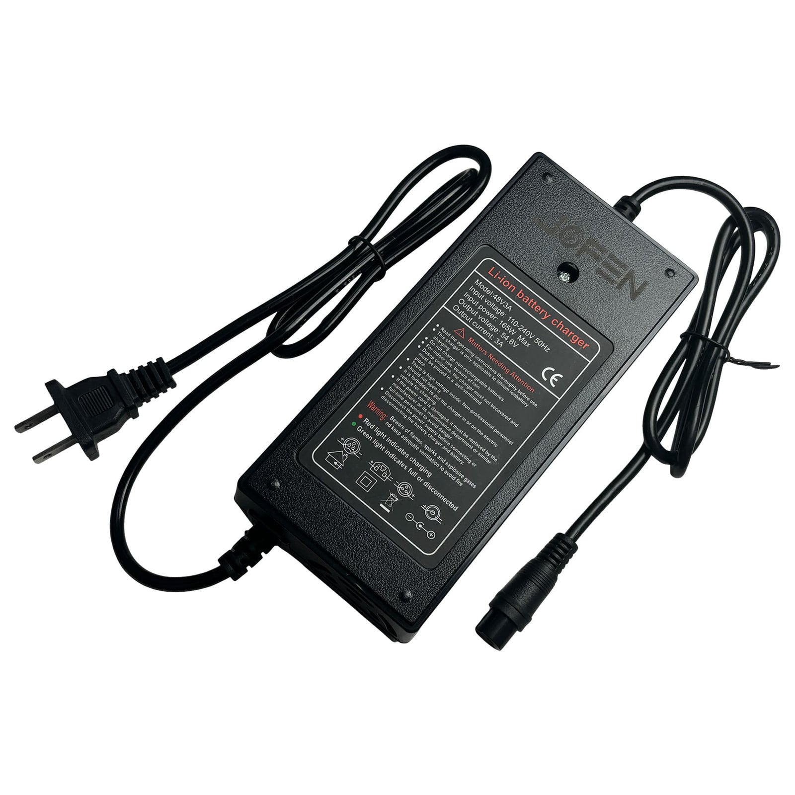 JOYOR C10E 48V 3A Fast Charger, US/EU Plug Options