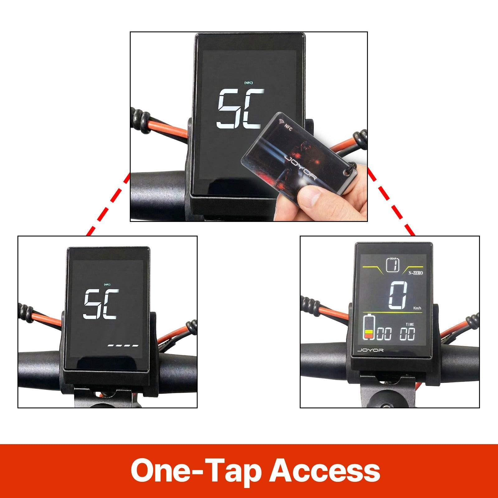 JOYOR NFC Display Upgrade for S10-S-Z/S10S/T10/T6/S5-Z/S8-S-Z