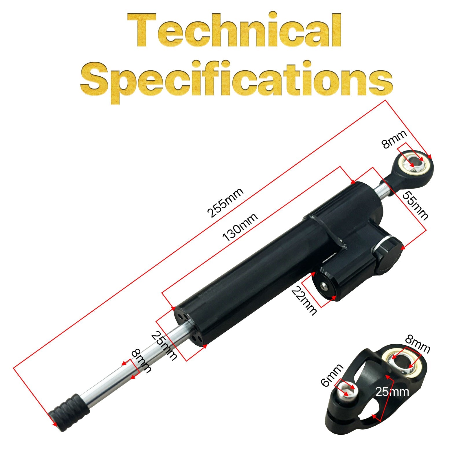 JOYOR S10-S S Series Damper (Black)