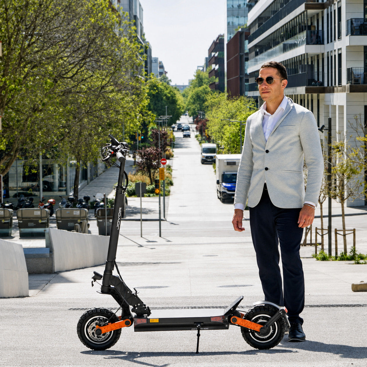 JOYOR S8-S-Z Dual-motor Electric Scooter