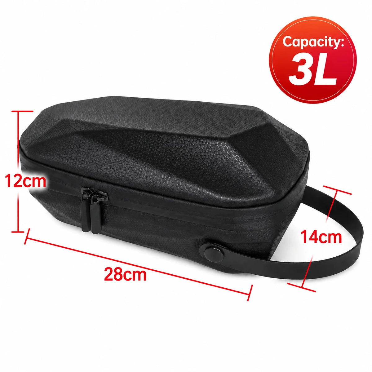 Borsa da manubrio in PU impermeabile per monopattini elettrici e biciclette