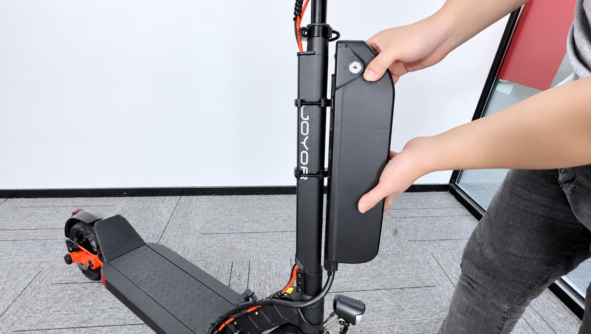 Portable scooter battery