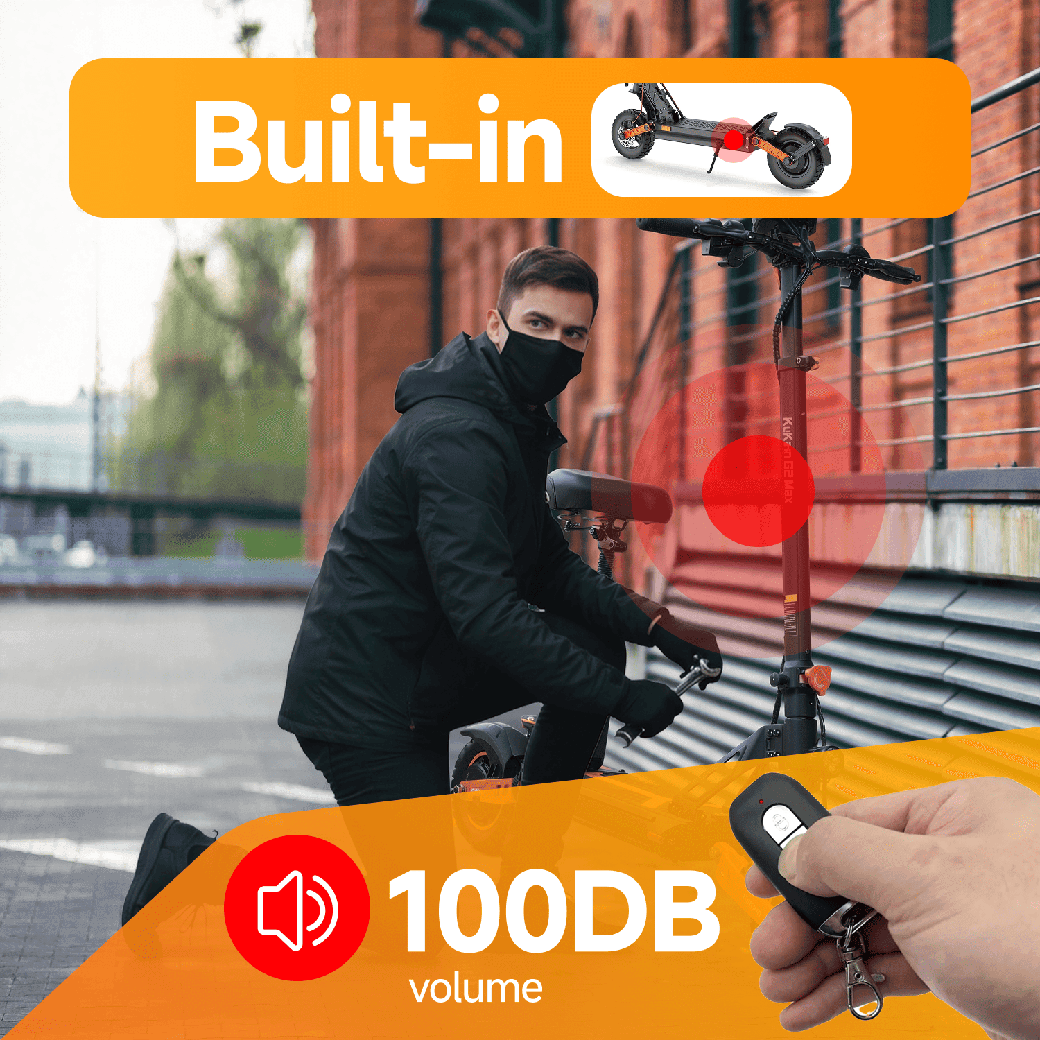 JOYOR S8E Anti-Theft Alarm XT60 - Image 8