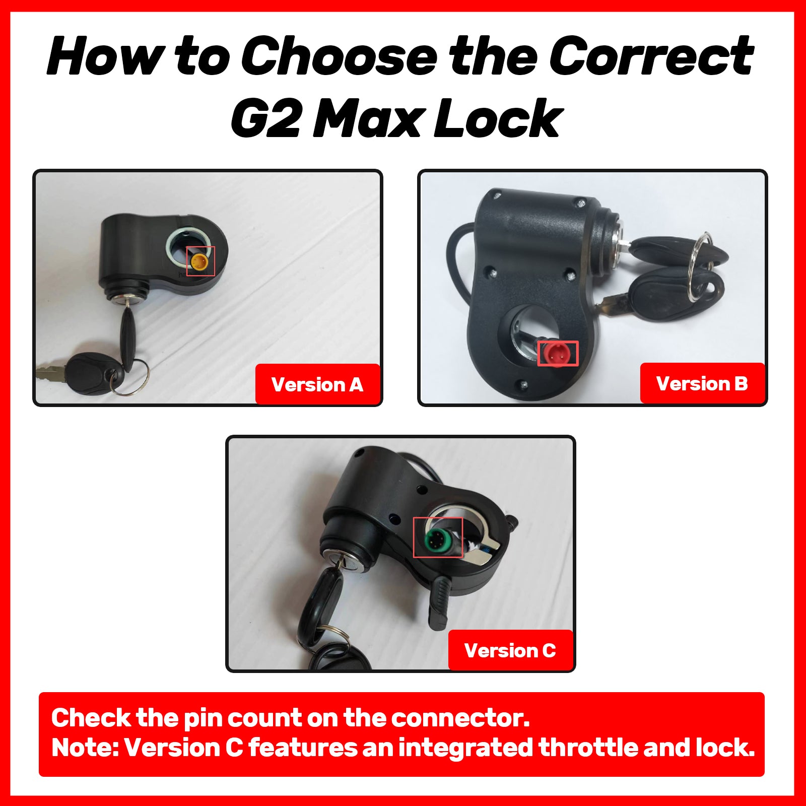 KuKirin G2 Pro G2 Max Key Lock B (EU23 Version)