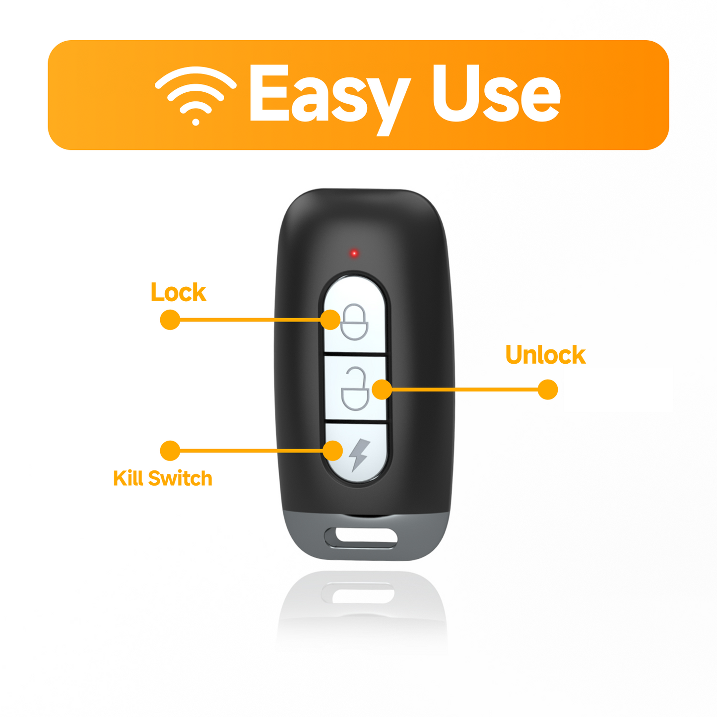 Universal Hidden Anti-Theft Alarm for E-Scooters & E-Bikes