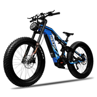HEZZO K9 Carbon / Mid-drive Fat Tire Electric MTB