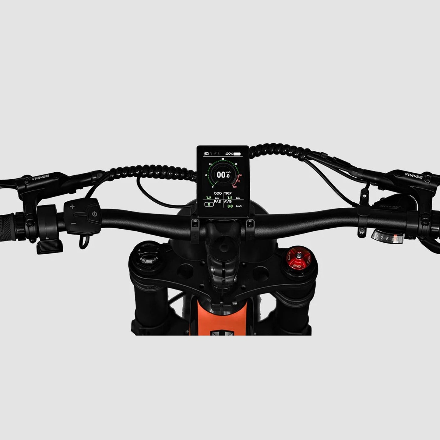 HEZZO K9 Carbon / Mid-drive Fat Tire Electric MTB