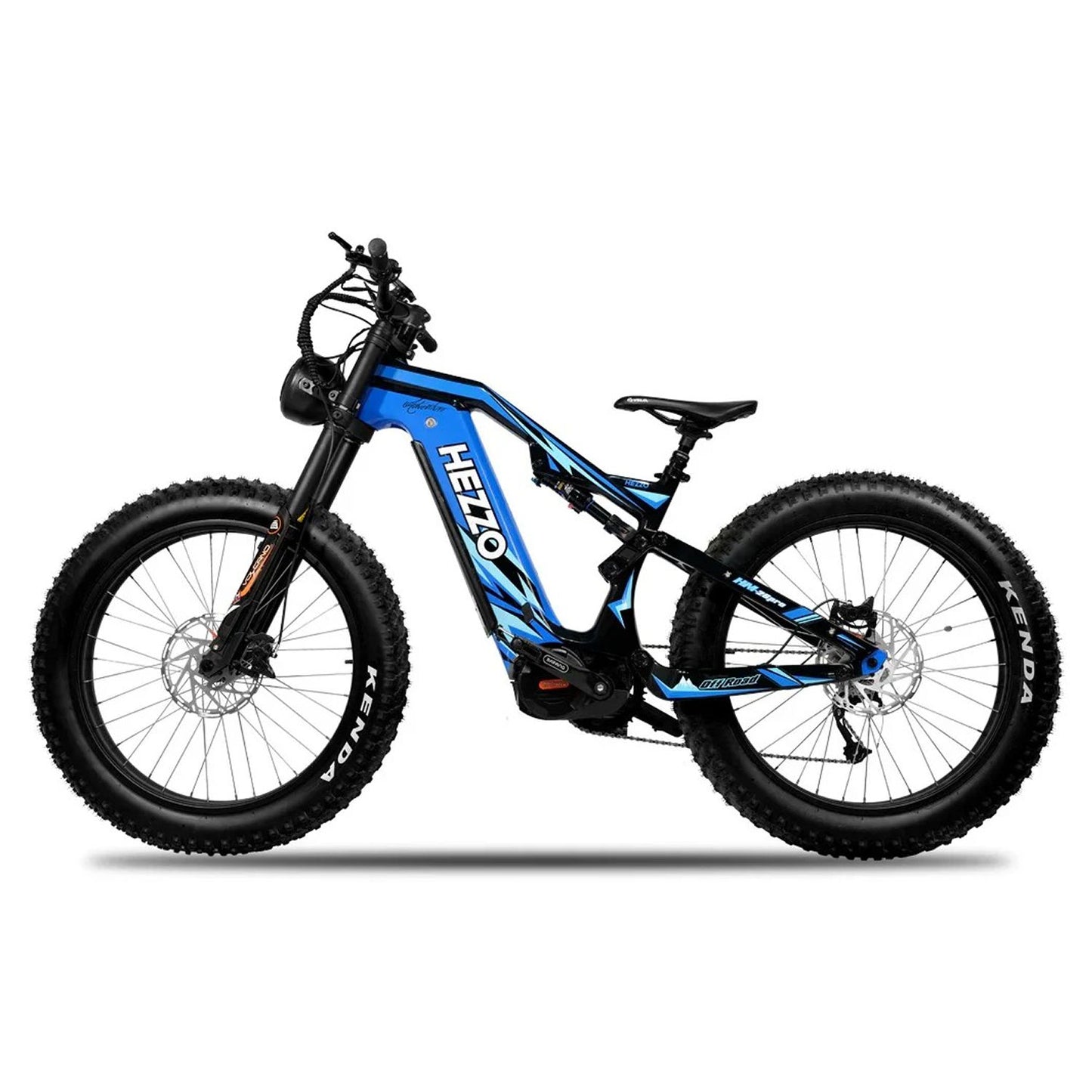 HEZZO K9 Carbon / Mid-drive Fat Tire Electric MTB