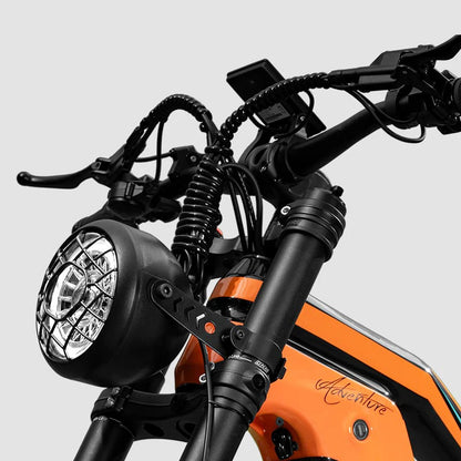 HEZZO K9 Carbon / Mid-drive Fat Tire Electric MTB