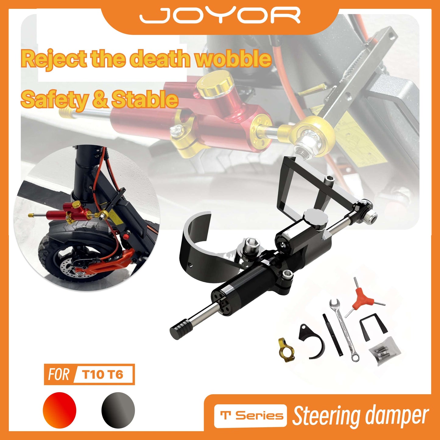 JOYOR T6/T10/T6E/T6E PRO Steering Damper