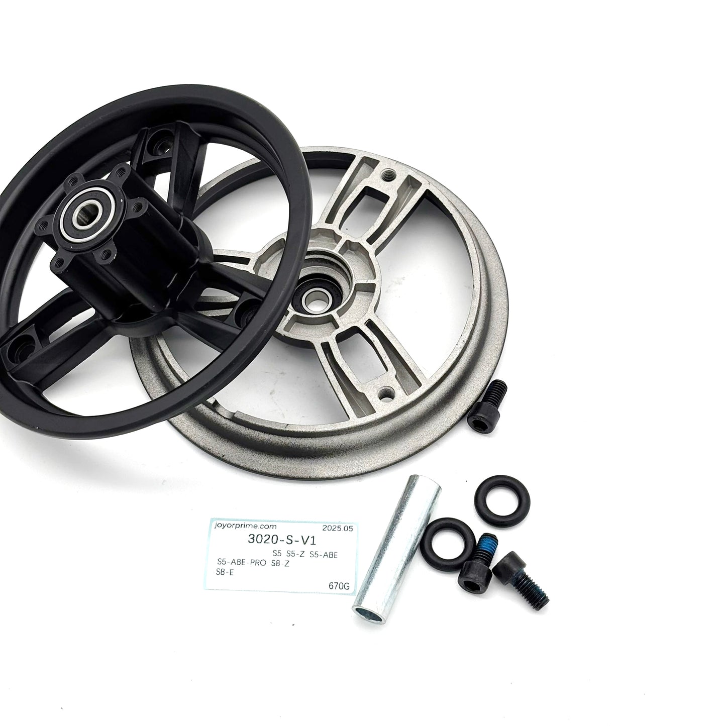 Wheel hub (with screws) S5/S8
