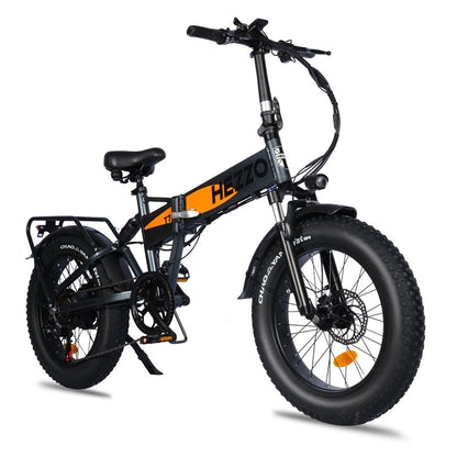 HEZZO T7 Folding Electric Bike 750W 48V Fat Tire E-bike