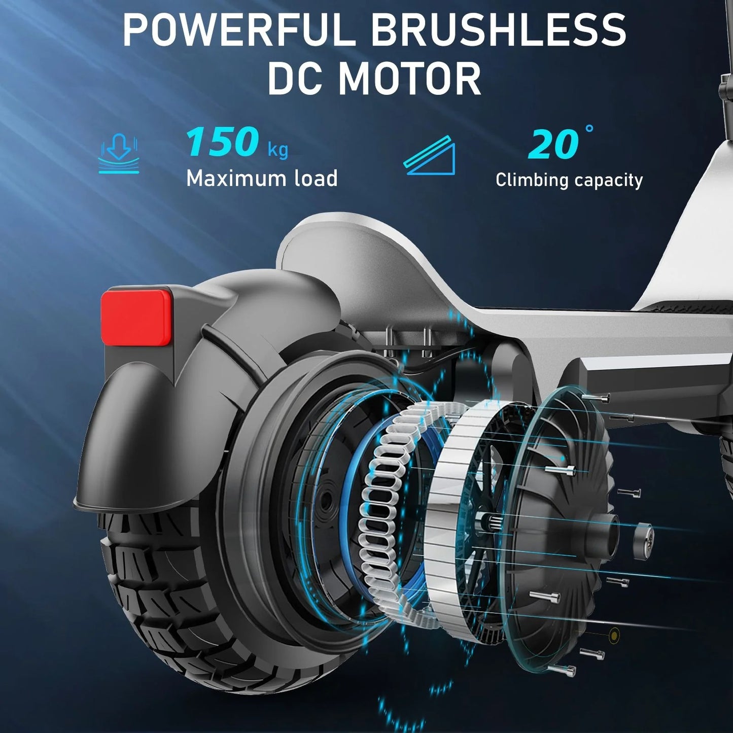 TODIMART X5 (Bluetooth APP)800W off-road electric scooter