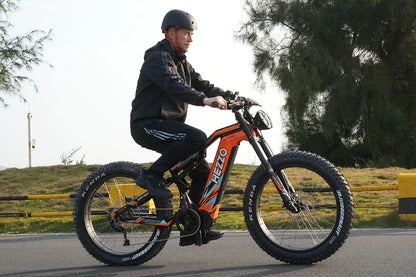 HEZZO K9 Carbon / Mid-drive Fat Tire Electric MTB