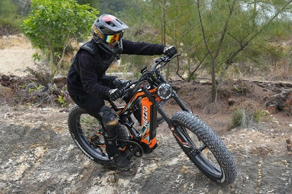HEZZO K9 Carbon / Mid-drive Fat Tire Electric MTB
