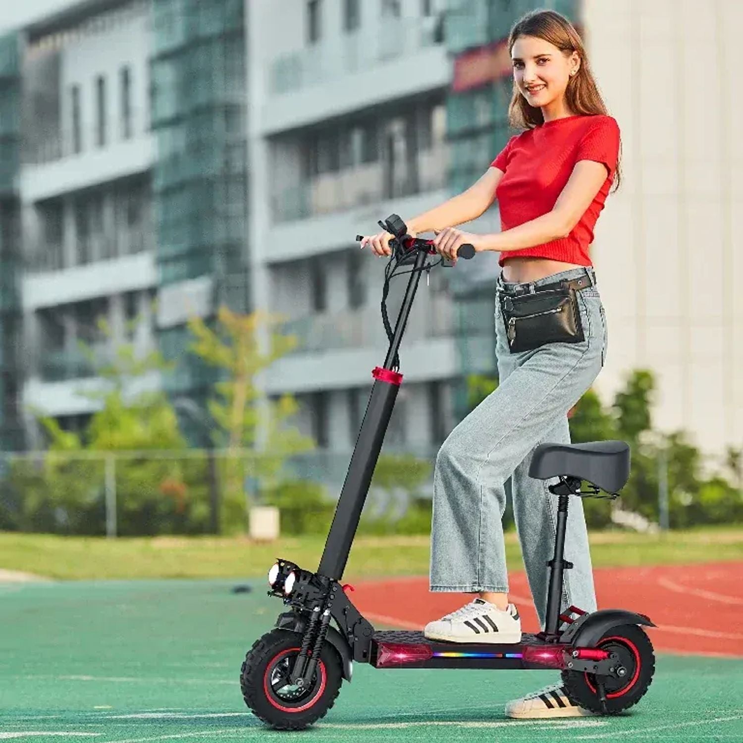 FREEBOY J11 Plus Electric Scooter for Adults – 1600W Motor, 31 MPH