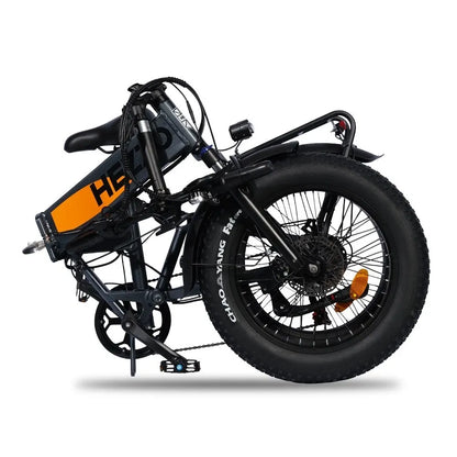 HEZZO T7 Folding Electric Bike 750W 48V Fat Tire E-bike