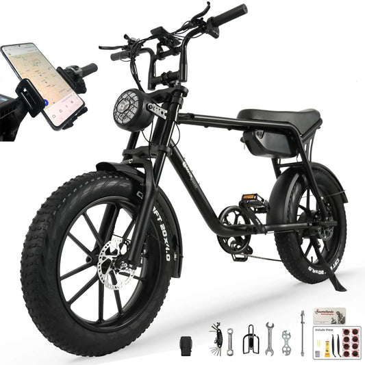 TODIMART K20 750W 48V E-Bike 20-Inch